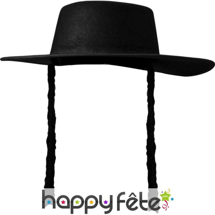 Chapeau de Rabbin avec boucles