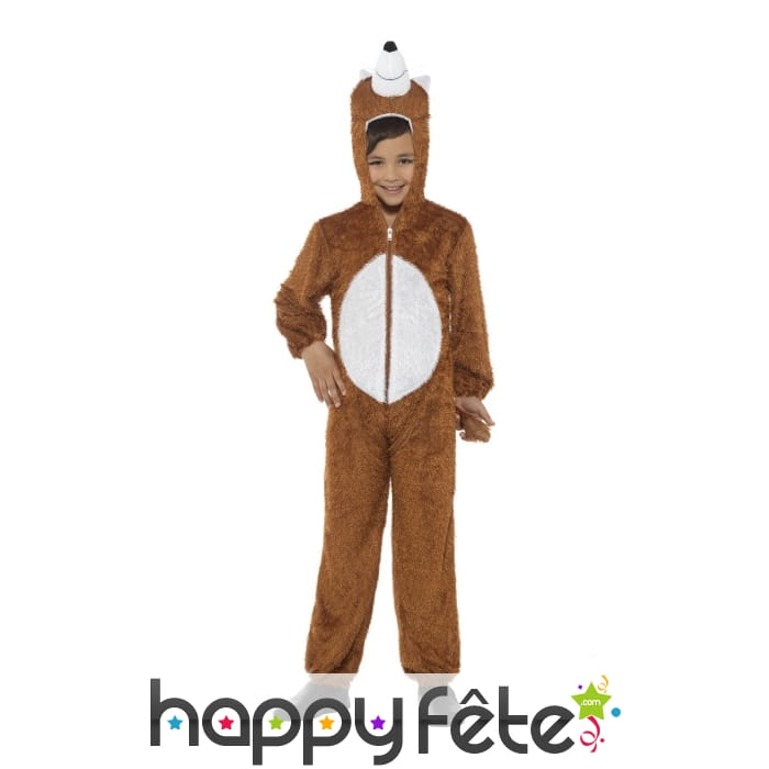 Combinaison de renard pour enfant
