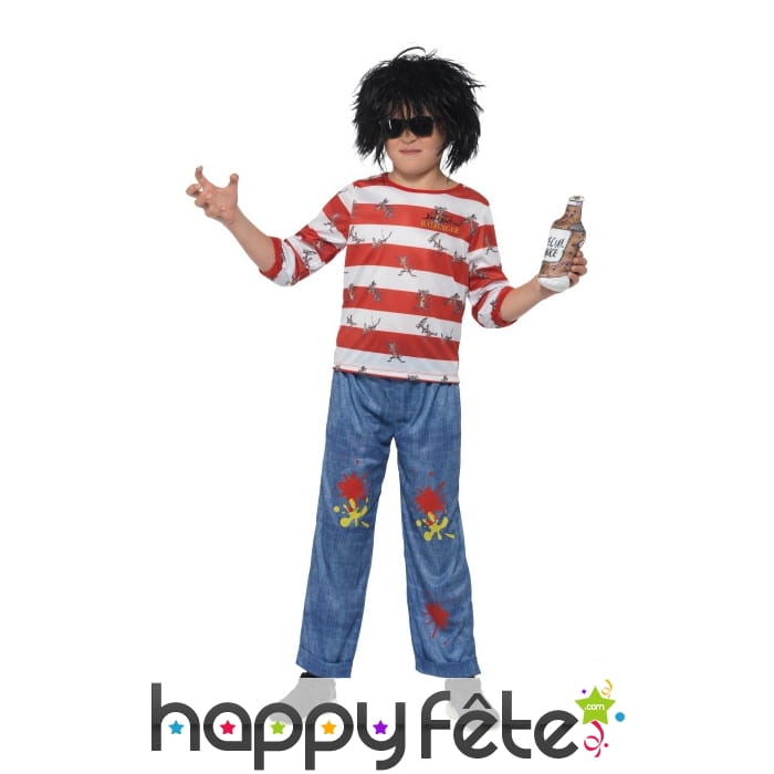 Costume de Ratburger, David Walliams