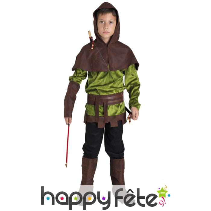 Costume de robin des bois pour petit garçon