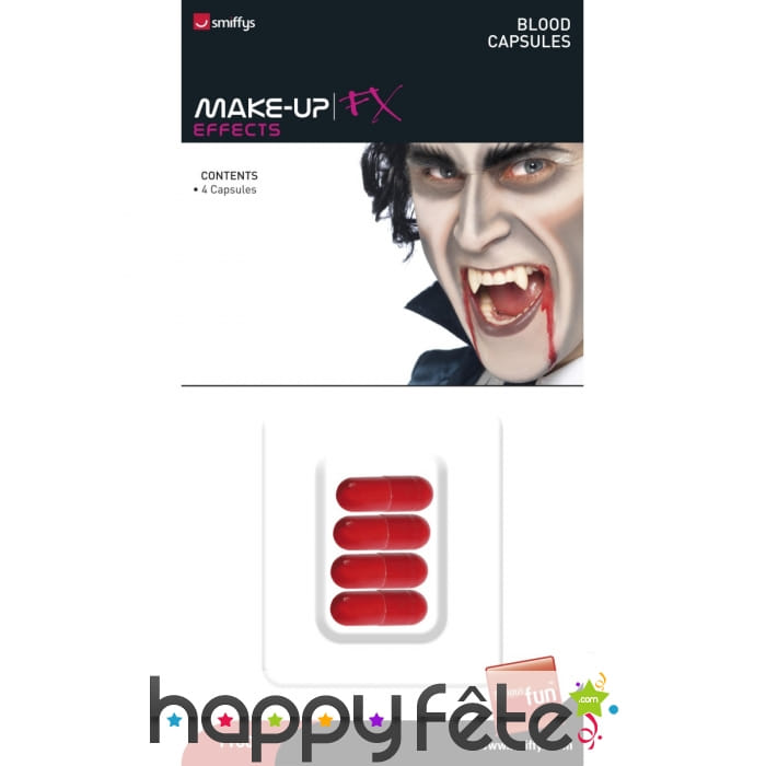 Capsules de sang vampire