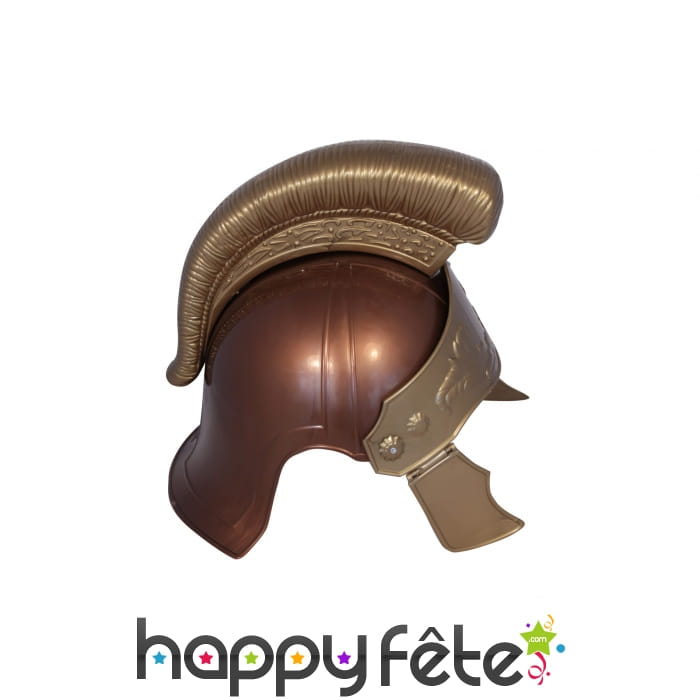 Casque de soldat romain avec visière, adulte