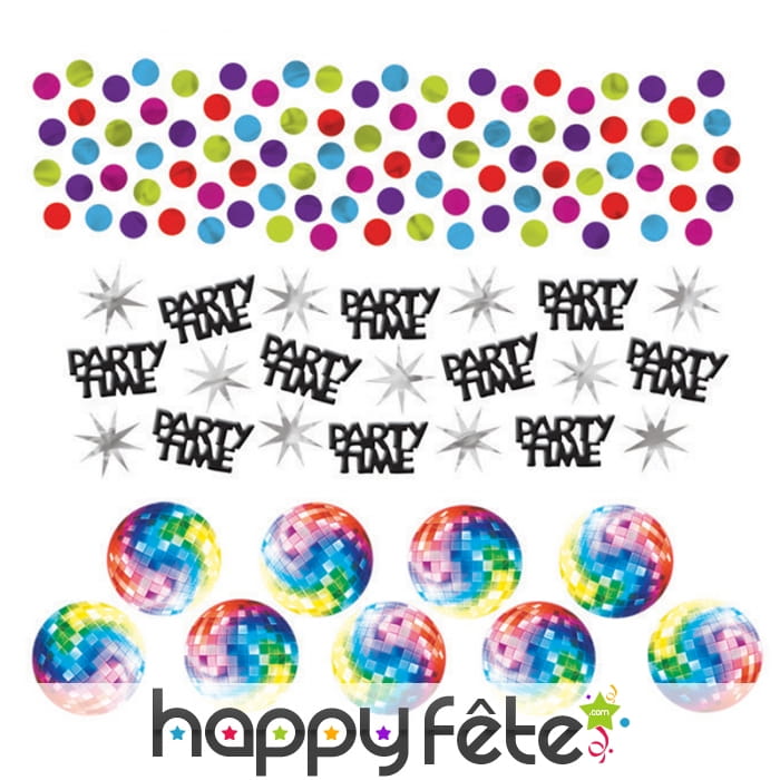 Confettis disco, sachet de 34g