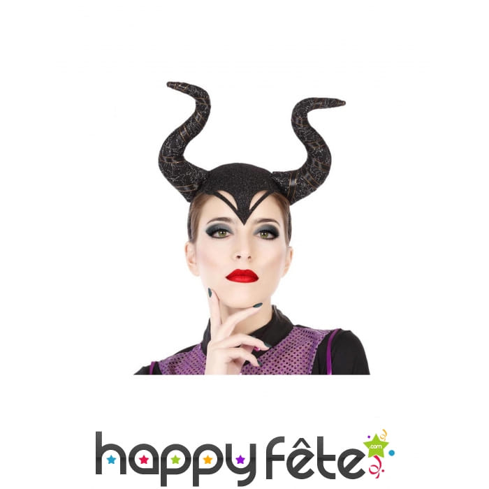 Cornes de sorcière Maléfique pour adulte