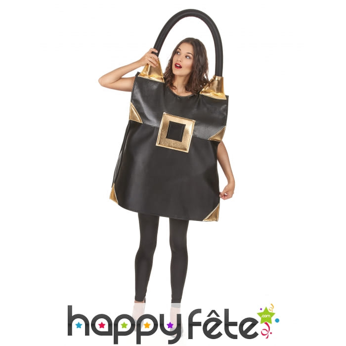Costume de sac à main noir pour femme