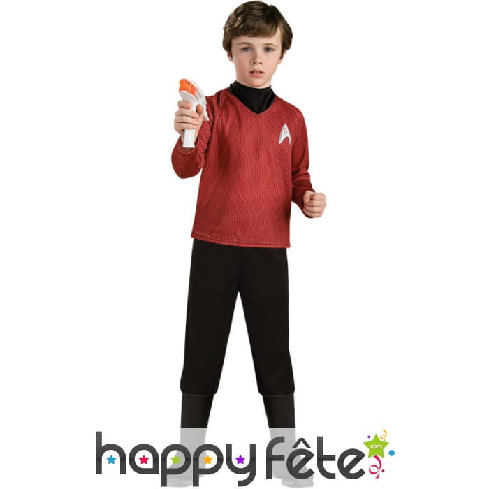 Costume de Scotty pour enfant, luxe, Star Trek
