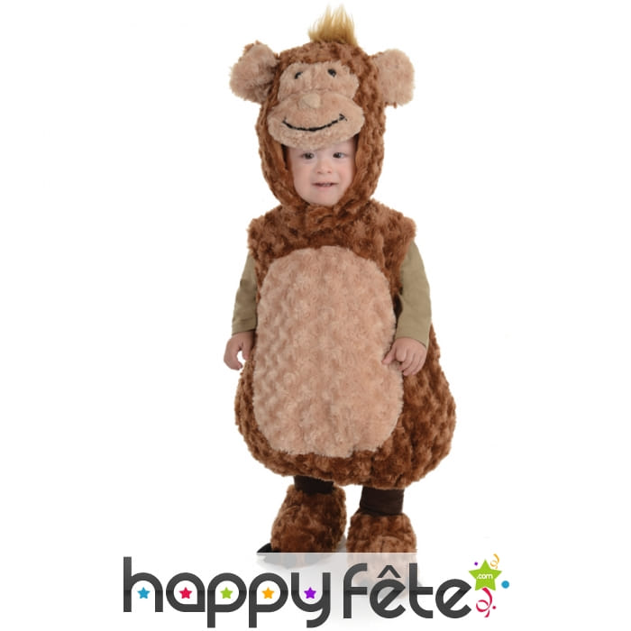 Costume de singe en peluche pour enfant