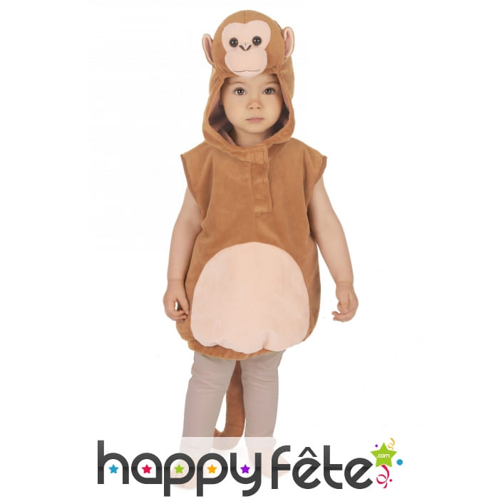 Costume de singe marron pour enfant