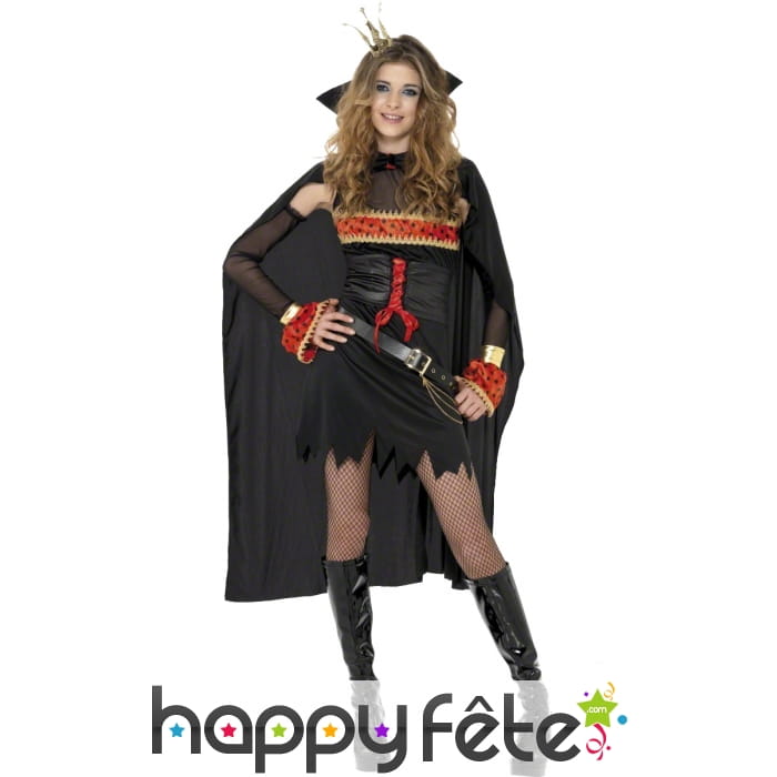 Costume de sorcière lolita gothique