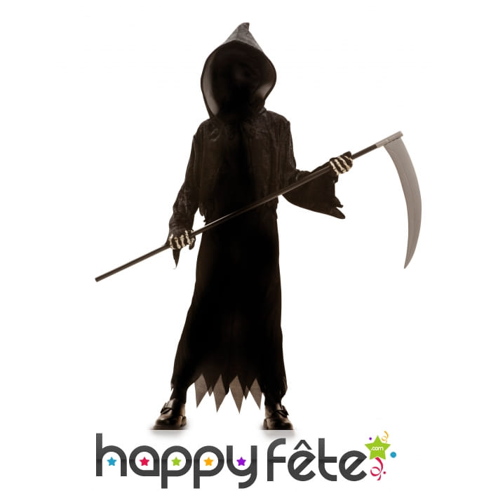 Costume de spectre faucheur pour enfant