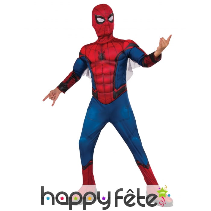 Costume de Spiderman Homecoming musclé pour enfant