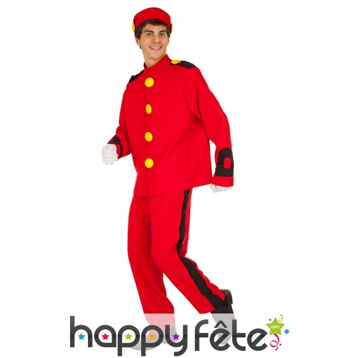 Costume de Spirou pour adulte