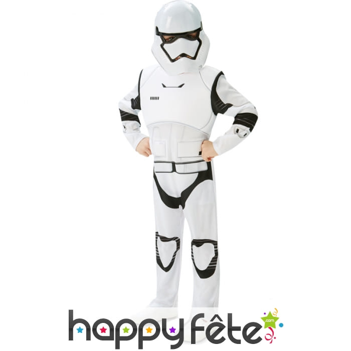 Costume de stormtrooper luxe pour enfant