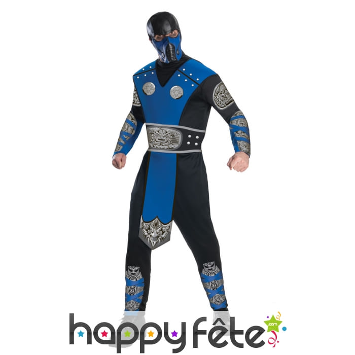 Costume de Subzero pour homme, Mortal Kombat