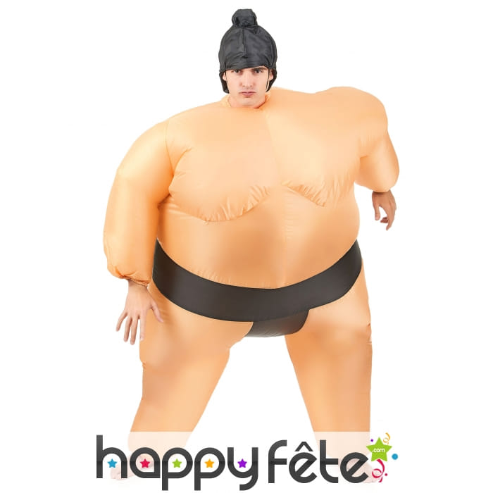 Costume de sumo gonflable pour adulte