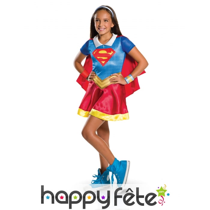 Costume de Supergirl pour enfant, Super Hero Girls