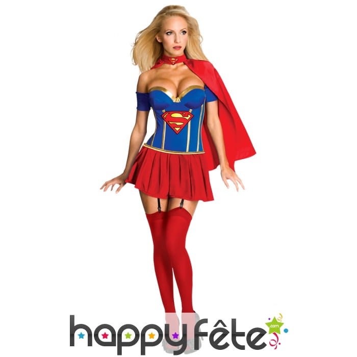 Costume de Supergirl pour femme adulte