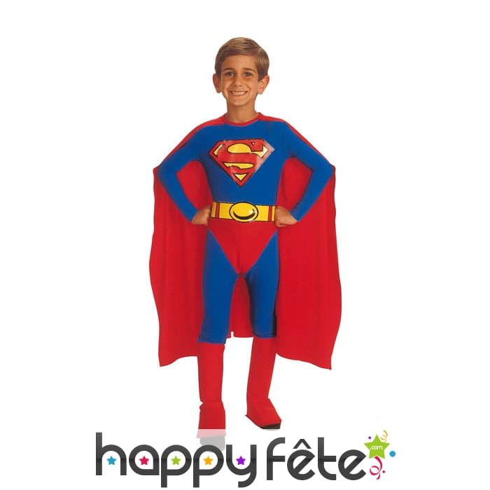 Costume de Superman enfant Licence