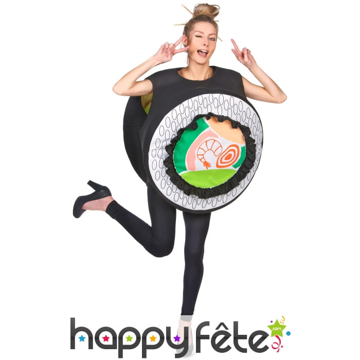 Costume de sushi maki pour adulte