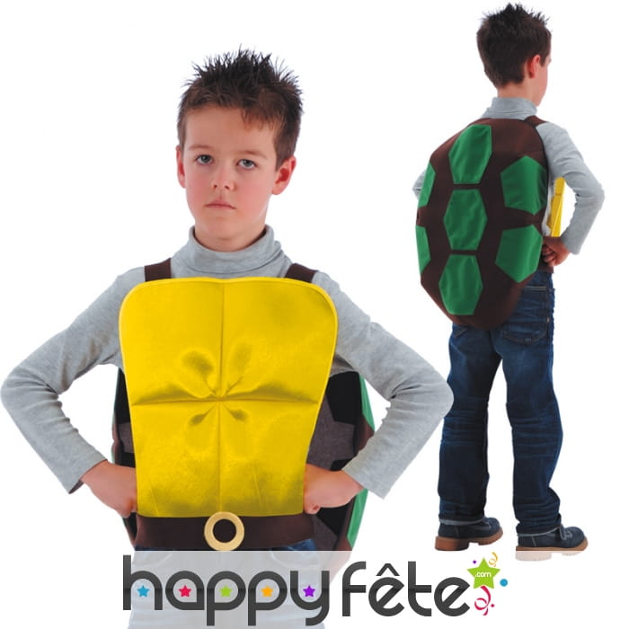 Carapace de tortue pour enfant