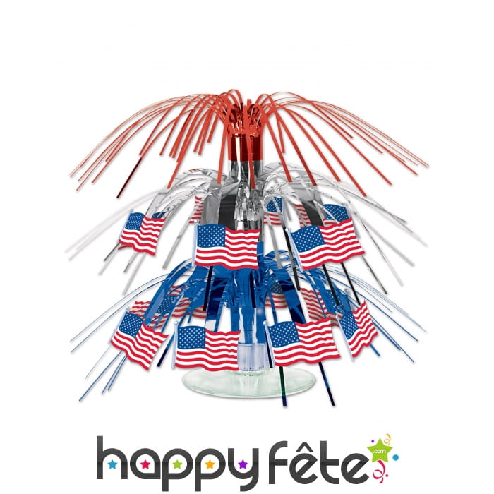 Centre de table Amérique de 19cm