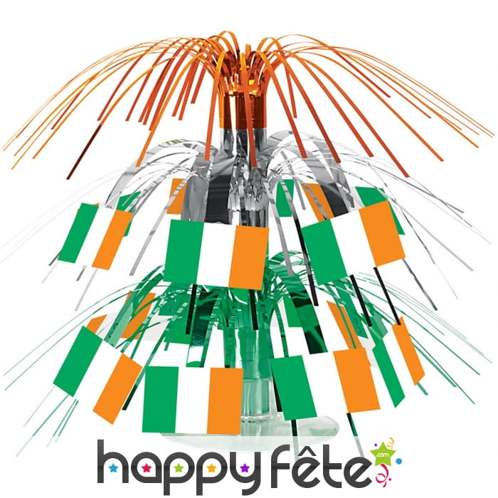 Centre de table drapeaux Irlandais