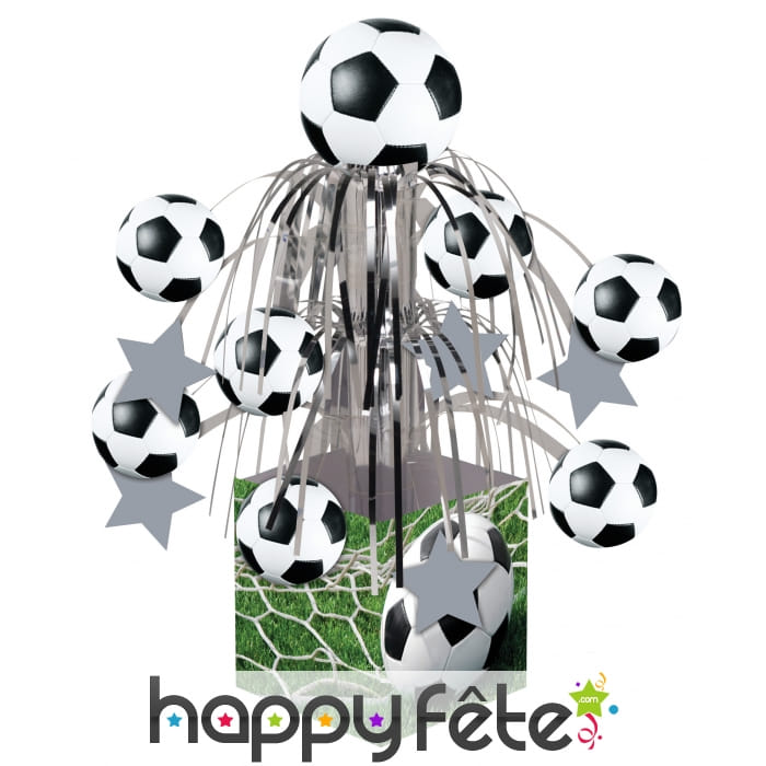 Centre de table foot et étoiles, 31cm