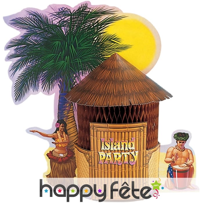Centre de table Island party