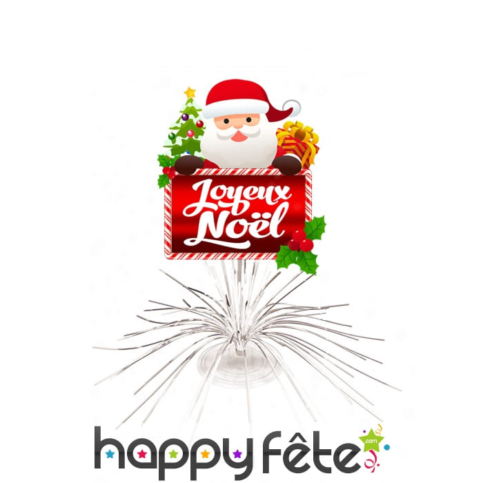 Centre de table Père Noël de 27cm