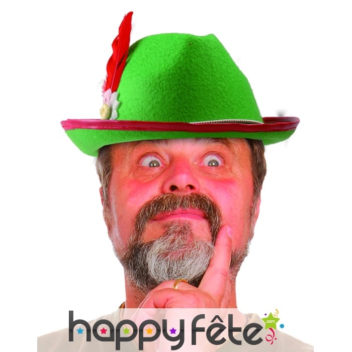 Chapeau de tyrolien vert