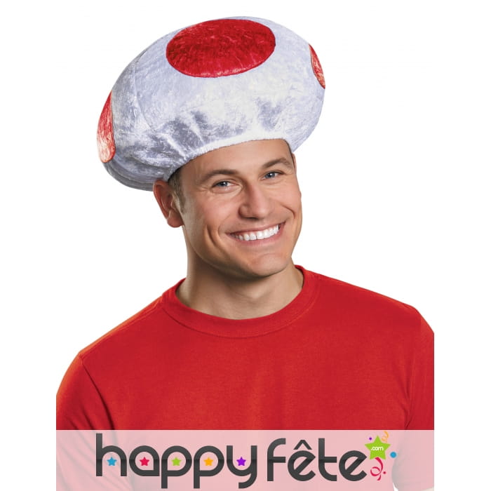 Coiffe de Toad pour adulte