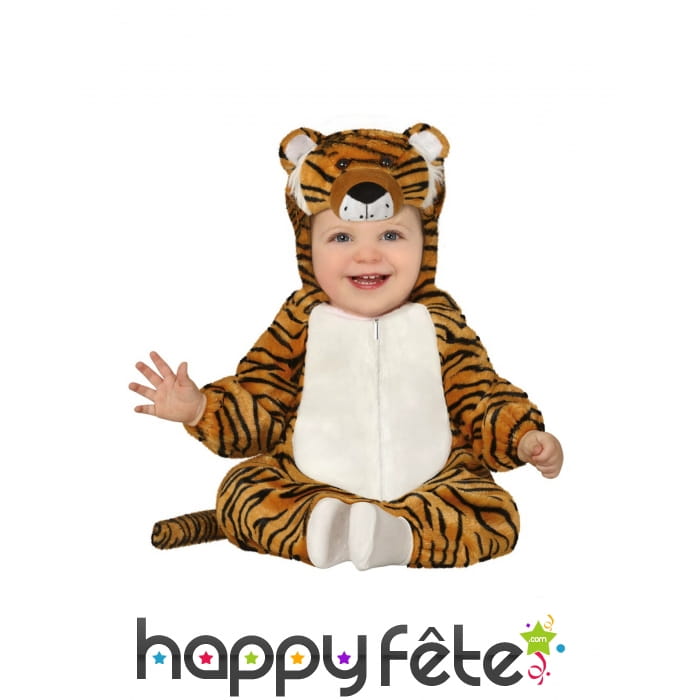 Combinaison de tigre pour bébé