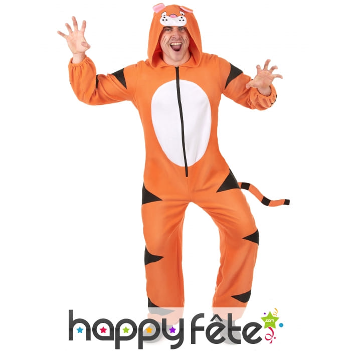 Combinaison de tigre pour homme