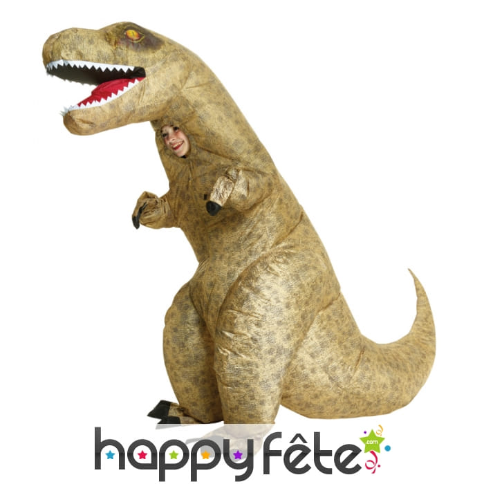 Costume de T-rex gonflable pour enfant