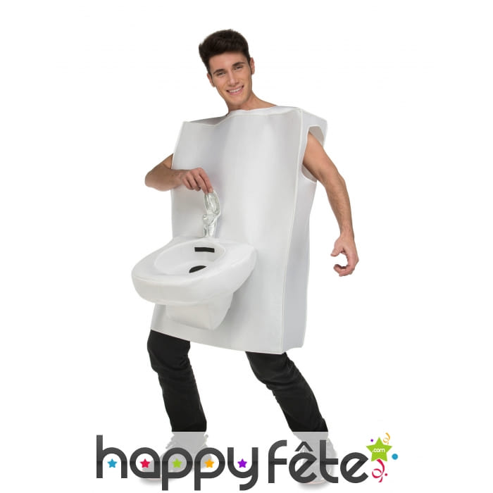 Costume de toilettes humoristique
