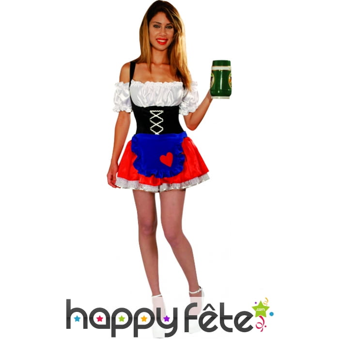 Costume de Tyrolienne sexy