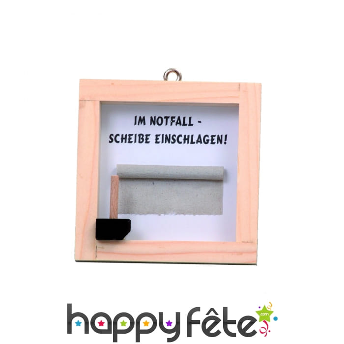 Coffret d'urgence avec papier toilette