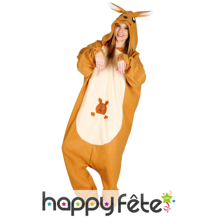 Combinaison d'une maman kangourou pour adulte