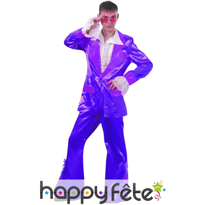 Costume disco violet
