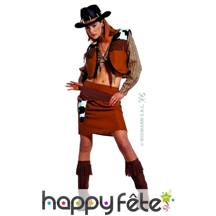 Costume de western girl sexy