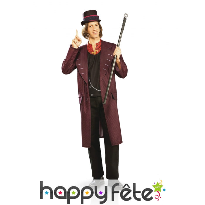 Costume de Willy Wonka pour adulte
