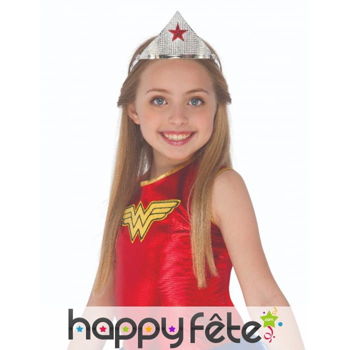 Couronne de Wonder Woman pour fille