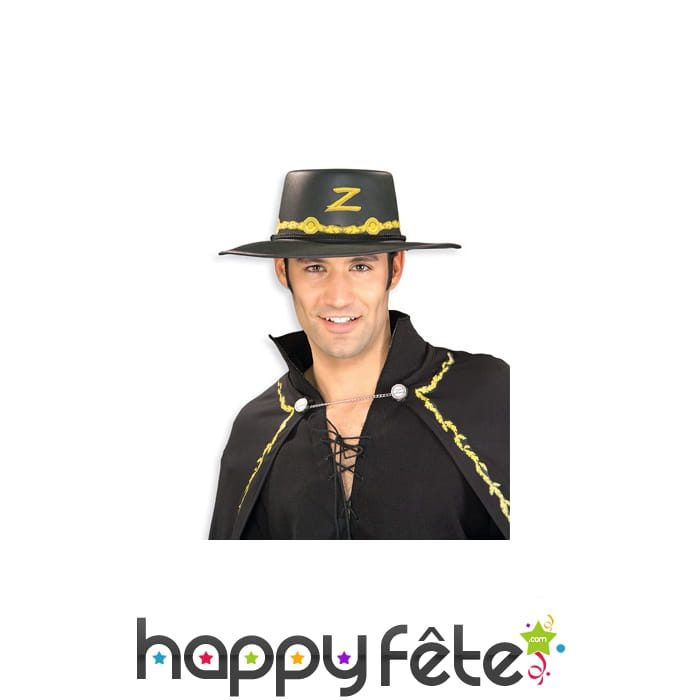 Chapeau de Zorro officiel pour adulte