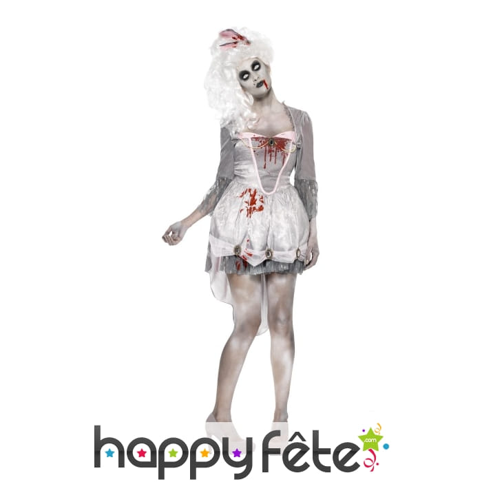 Costume de zombie géorgien femme