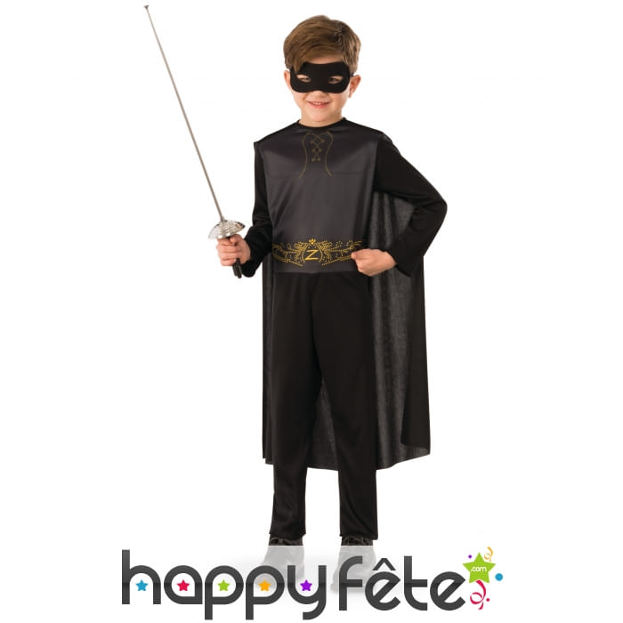 Costume de Zorro pour enfant