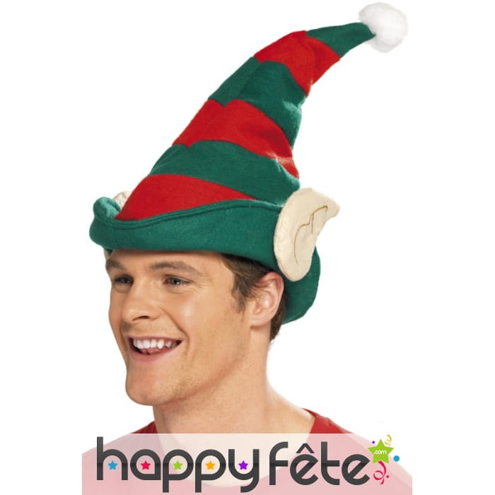 Chapeau elfe avec oreilles