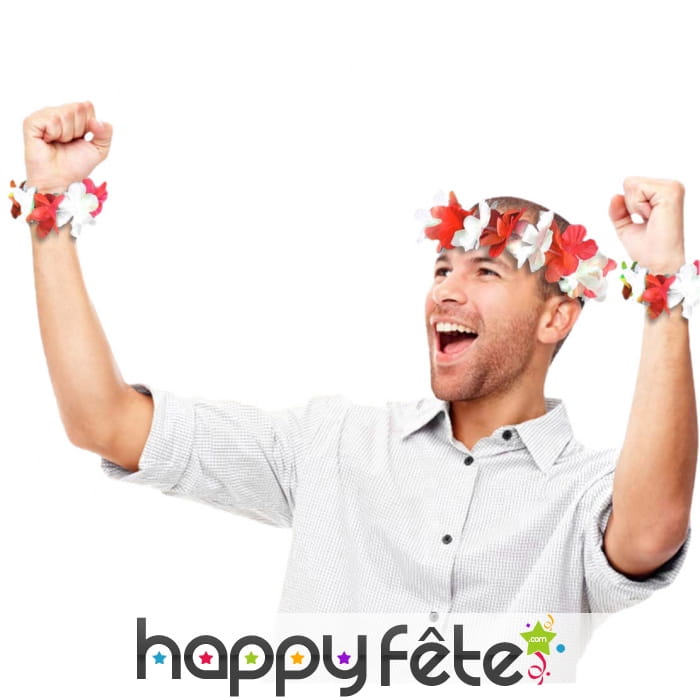 Couronne et bracelets aux couleurs de la Feria