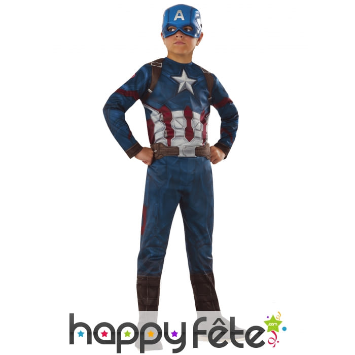 Costume enfant du Captain America Civil War