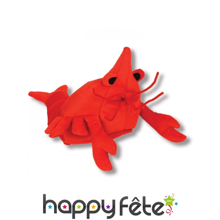 Chapeau en forme de homard pour adulte