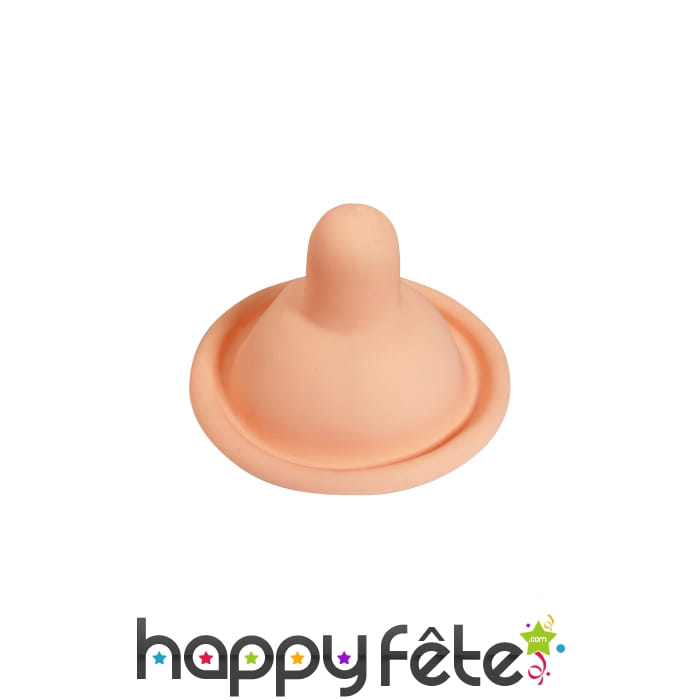 Chapeau en forme de préservatif